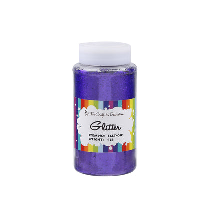 1lb Craft Glitter Powder in 19 Colors – Fine, Ultra Fine & Chunky Glitter with Shaker Top for Tumblers, Resin, Scrapbooking & DIY Crafts, Bulk Glitter for Kids & Adults