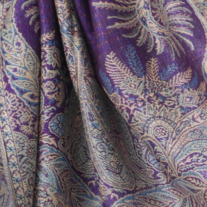 Phoenix Tail Paisley Pashmina Scarf – Thick Warm Wrap Shawl for Women, Luxurious Soft Fabric in 17 Vibrant Colors, Versatile for Formal Events, Everyday Wear & Gifting