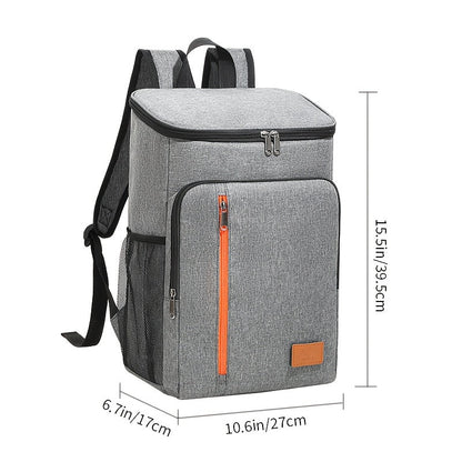 Insulated Cooler Backpack Extra Large Holds 30+ Cans, Leakproof Shoulder Bag for Men & Women, Perfect for Camping BBQ Beach Picnic Hiking – Compatible with Ice Packs