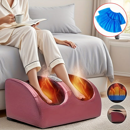 Electric Foot Massager with Heat – Deep Kneading & Compression for Legs, Feet & Arms, Home & Office Use, Multiple Models with Foot Covers