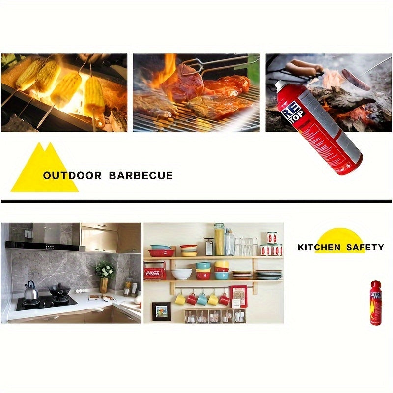 Portable Mini Fire Extinguisher for Home, Car, Kitchen & Boat – 4-in-1 Small Fire Stop with Mounting Bracket, 2-Pack & 4-Pack, Essential Fire Safety for Every Room & Vehicle