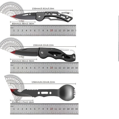 Survival Kit for Men 12 to 115 Piece Emergency Gear Set Flint Fire Starter Multi-Tool – Camping Hiking Hunting Fishing Outdoor Gift for Dad Husband Boyfriend