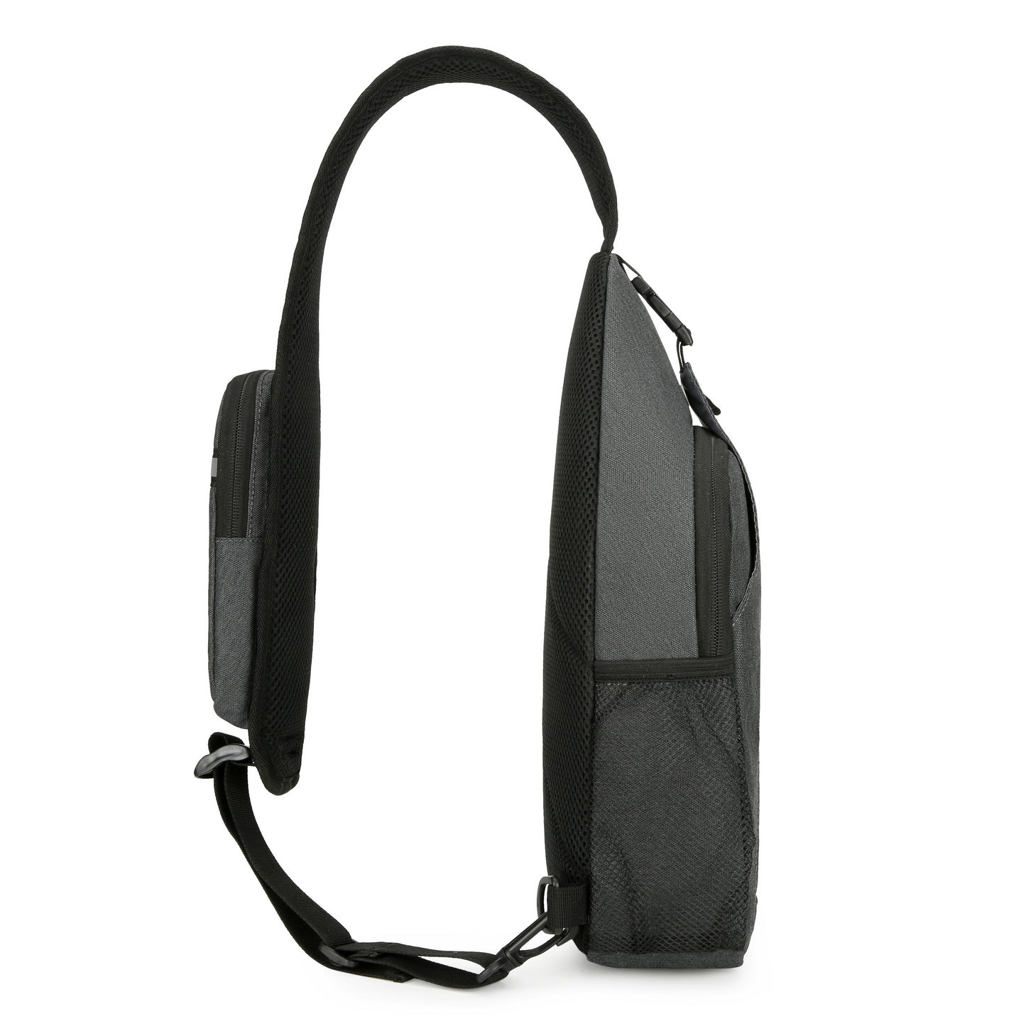 Large Capacity Crossbody Shoulder Bag for Men & Women – Multi-Purpose Embroidered Sports Style Travel Bag with Secure Zipper, Hands-Free Daily Commute & Outdoor Use, Multiple Colors