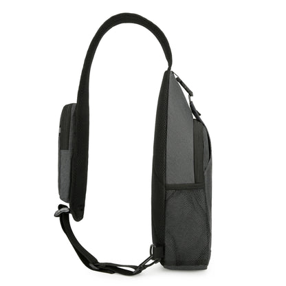 Large Capacity Crossbody Shoulder Bag for Men & Women – Multi-Purpose Embroidered Sports Style Travel Bag with Secure Zipper, Hands-Free Daily Commute & Outdoor Use, Multiple Colors