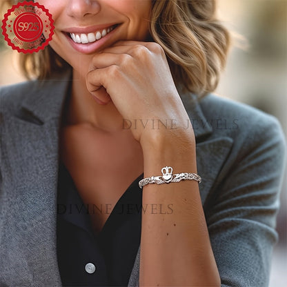 925 Sterling Silver Tennis Bracelet for Women – Elegant Continuous Link Design in Gold & Silver, Includes Gift Box, Perfect for Mother's Day, Valentine's Day & Anniversary Gifts