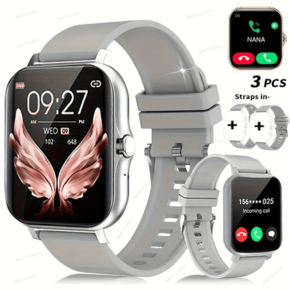 Smart Watch 1.83" Bluetooth Calling & Message Fitness Tracker – Multi-Sport Modes, Music Playback, Remote Camera, GPS Positioning, Compatible with Android & iPhone, Perfect Gift for Men & Women