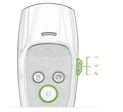 Ultrasonic Anti Barking Device 3-in-1 Dog Bark Control - 3 Frequency Sonic Dog Trainer with LED Light and Wrist Strap, 16.4Ft Range Rechargeable Bark Deterrent for Indoor and Outdoor Use
