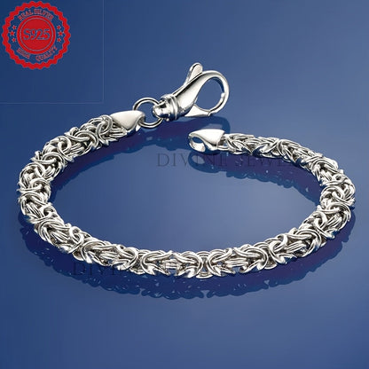 925 Sterling Silver Tennis Bracelet for Women – Elegant Continuous Link Design in Gold & Silver, Includes Gift Box, Perfect for Mother's Day, Valentine's Day & Anniversary Gifts