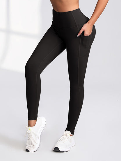 6 Pack Women's High Waist Leggings with Pockets Buttery Soft Tummy Control Yoga Pants Multicolor Sets S-XXL Activewear