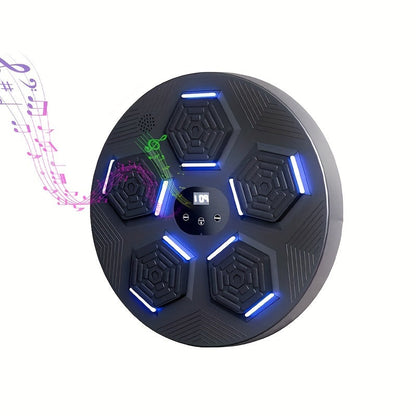 Wall Mounted Musical Boxing Machine with LED & Music, Home Gym Punch Training Target Equipment for Boxing Exercise & Stress Relief, Ordinary, Upgrade & Premium Models - Fun Indoor Sports Fitness