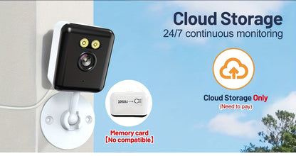 2 Pack WiFi Indoor Security Camera 3MP HD AI Humanoid Detection Full Color Night Vision Two-Way Audio Smart Motion Detection Alexa Compatible App Control Home Surveillance Camera