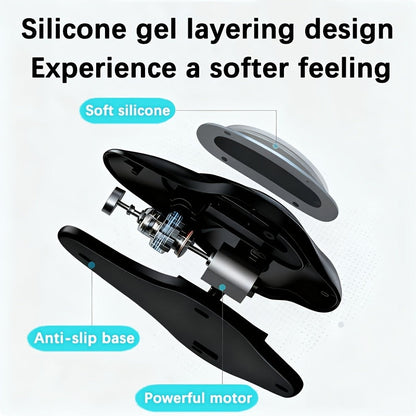 Electric Pelvic Floor Trainer – Cordless Kegel Cushion Device with 6 Vibration Modes for Pelvic Floor Exercises & Muscle Relaxation, Quiet Rechargeable Fitness Equipment for Men & Women at Home