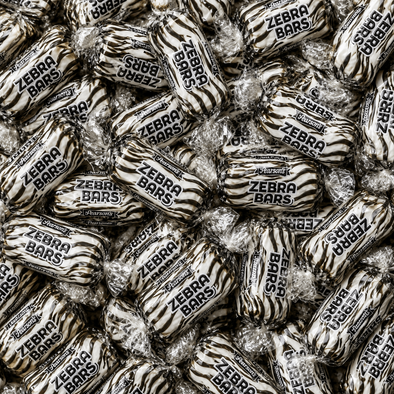 Zebra Bars Crispy Peanut Butter Candy Bars – Crunchy Handmade Peanut Butter Snack Bars, Rich Nutty Flavor, Perfect for Snacking, Gifting, Office Treats & Candy Lovers