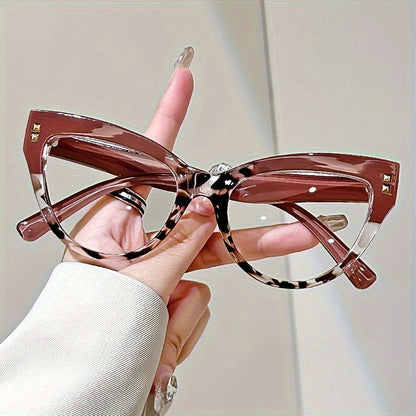 3PCS Reading Glasses for Women – Photochromic Lenses, Metal Hinge, Minimalist Color Block Design, Elegant Presbyopia Eyeglasses +1.00 to +4.00, Fashion Gift for Ladies