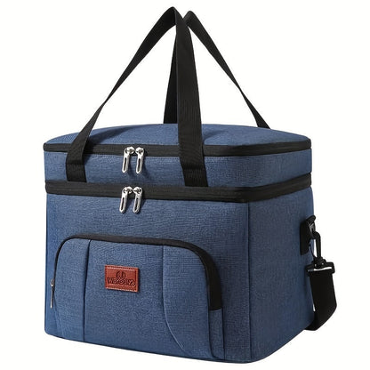 Insulated Lunch Bag Oxford Cloth – Portable Thermal Food Bag for Work, School & Picnic – Multi-Purpose Lunch Box Bag for Snacks, Takeaway & Meal Prep – Leakproof & Reusable, 4 Colors
