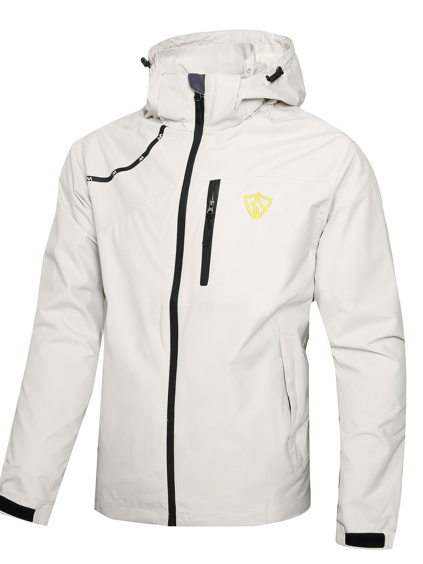 Men's Waterproof Windproof Rain Jacket with Hood – Lightweight Packable Raincoat for Hiking Outdoor Travel S-XXXL Multiple Colors