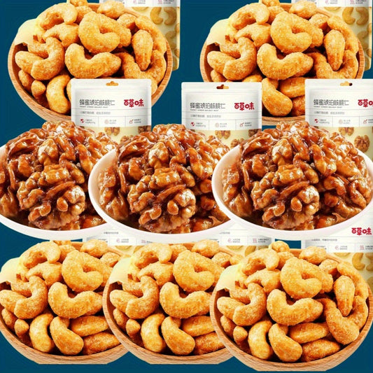 Premium Mixed Nuts Gift Snack Pack Cashews Walnuts Macadamia Pistachios Pecans 6 Combo Options 600g-800g Healthy Snack Gift