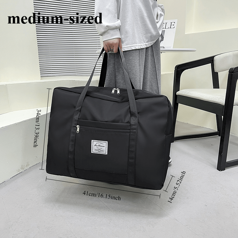 Extra Large 17.7 Gallon Travel Tote Bag – Portable Sports Gym Bag, Overnight & Weekend Bag for Women & Men – Purple, Pink Oversized & Black Oversized