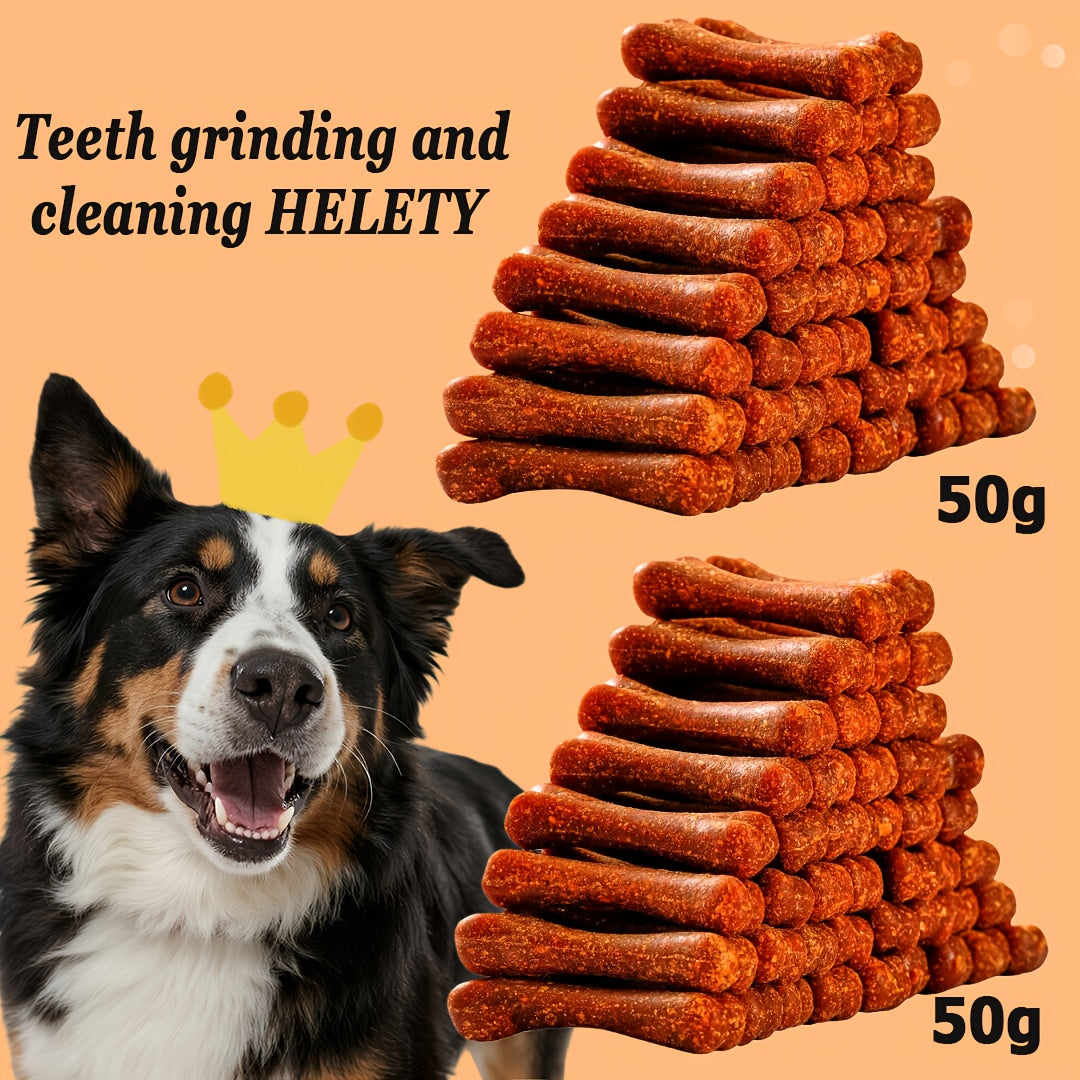 High Protein Dog Treats Chicken Duck Jerky Grain-Free Training Rewards Sausage Dental Health Low Fat Easily Digestible Medium Large Breeds Gift Box Multi-Flavor Sets