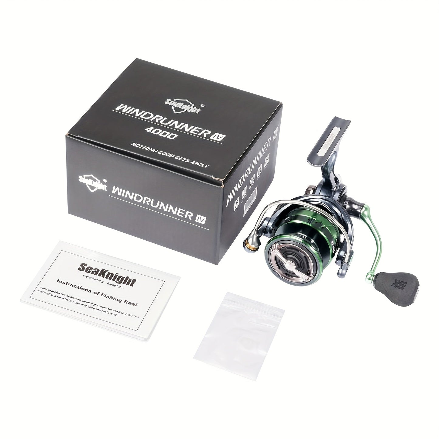 SeaKnight WR Series Spinning Fishing Reel – 9+1BB, 5.2:1 Gear Ratio, 13kg/28lbs Max Drag, 3 Carbon Plate Brake, Aluminum & Stainless Steel, Freshwater Saltwater Reel
