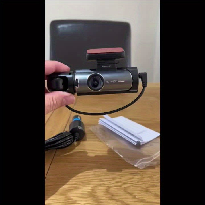 Dual Dash Cam Front & Inside 1080P – IR Night Vision, 150° Wide Angle, Loop Recording, Car DVR Camera with 32GB/64GB SD Card Option, 2" or 3.16" Screen
