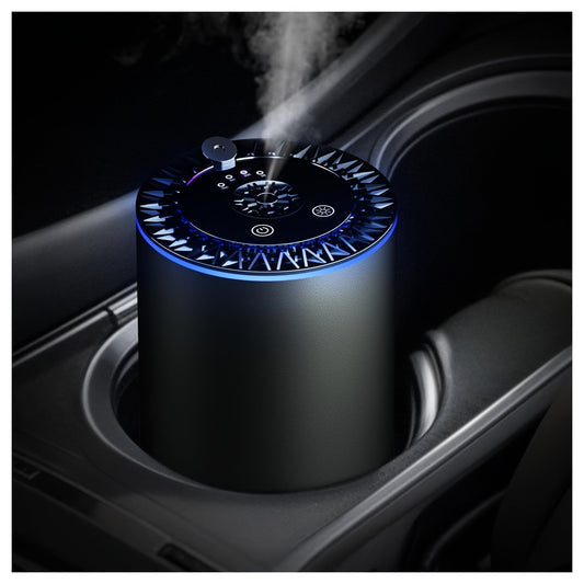 Car Starry Sky Aromatherapy Diffuser – Rechargeable Smart Car Air Freshener with Starlight Roof Projection, USB Charging, Auto Interior Decoration & Scent Diffuser