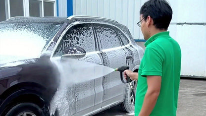 High Pressure Washer Gun 3000 PSI with 5 Spray Nozzles, 1/4" Quick Connect & M22-14 Hose Connector – Car Wash, Garden Irrigation & Patio Cleaning Spray Gun for Pressure Washers