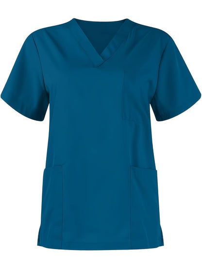 Unisex Medical Scrubs Set – Breathable Quick-Dry V-Neck Top & Drawstring Jogger Pants, Nursing Uniform for Women & Men, 7 Colors, Sizes S-XXL, Ideal for Hospitals, Dental Clinics & Veterinary Work