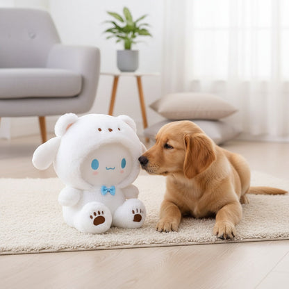 Sanrio Licensed Kuromi Plush Toy – Kawaii Stuffed Animal for Kids & Adults, Soft Cinnamoroll Yugui Dog Plushie, No Battery Required, Perfect Birthday & Holiday Gift, Universal Cute Plush Doll