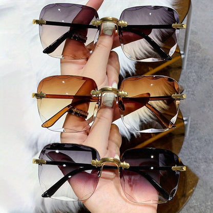 3pcs Polarized Replacement Sunglass Lenses – Anti-Reflective Trendy Frame-Cut Design, Lightweight & Jelly Transparent Options, Includes Cleaning Cloth, Perfect for Everyday & Outdoor Wear
