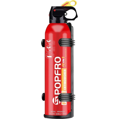 4-in-1 Portable Fire Extinguisher Spray for Home, Kitchen, Garage & Car – Covers Electrical, Textile & Oil Fires, Non-Toxic, Easy to Clean, Wall-Mountable Fire Safety Tool
