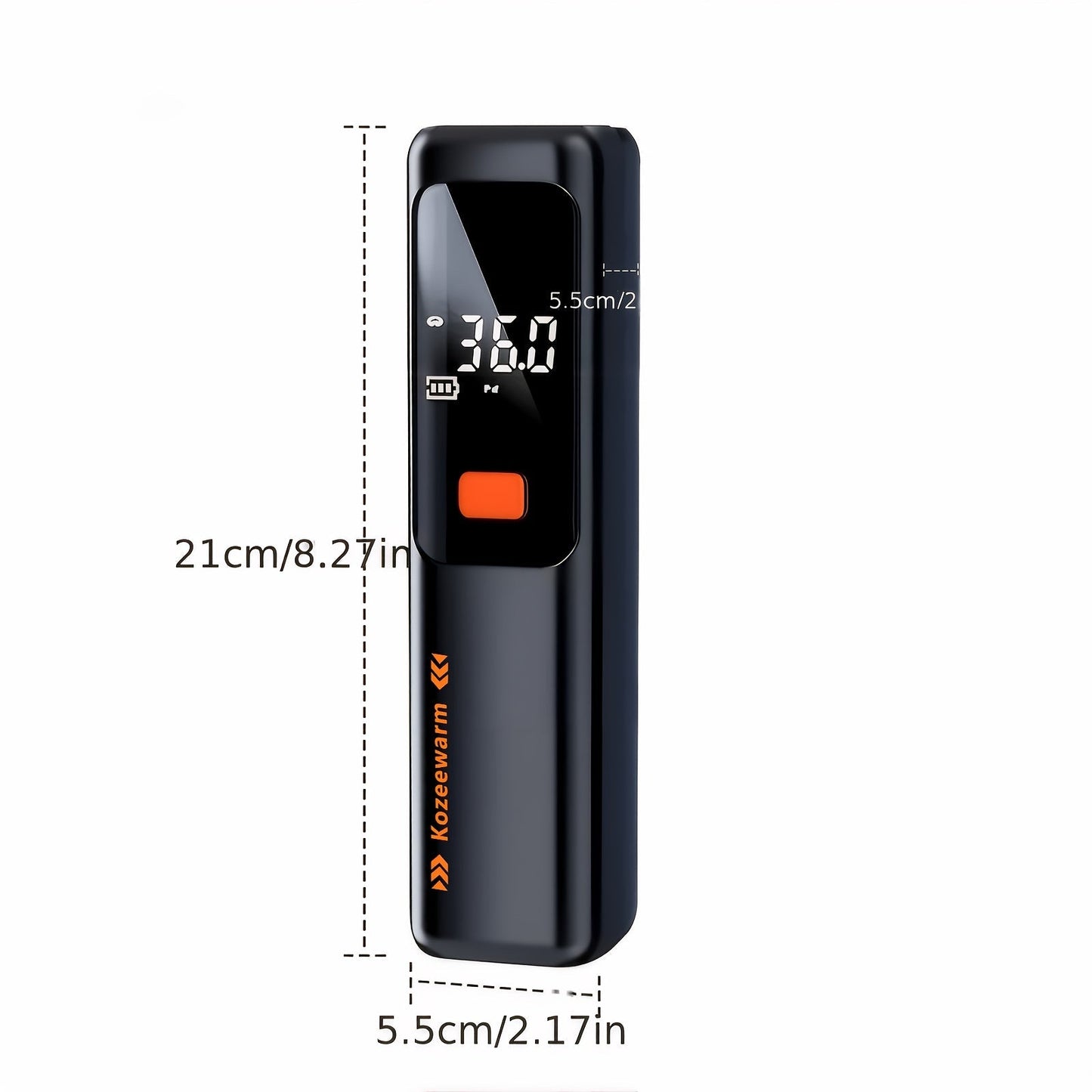 Cordless Tire Inflator Portable Air Compressor with Digital Pressure Gauge, USB Rechargeable, 3X Fast Inflation for Car, SUV, Truck, Bike, Motorcycle, Ball & Sports Equipment – Compact Auto Air Pump