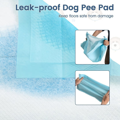 Extra Large Dog Pee Pads 58x32 Inch 40 Count Disposable Puppy Training Pads Super Absorbent Leak Proof for Dogs Cats Adult Incontinence