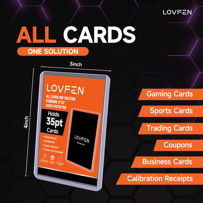 3x4 Top Load Card Holders & Sleeves for Baseball & Trading Cards – Hard Plastic Regular Top Loaders, 100 to 2000 Count Sets for Sports Football Pokemon Cards, Card Collector Supplies