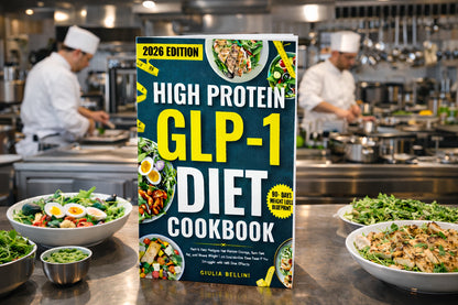 High Protein GLP-1 Diet Cookbook – Fast & Easy Recipes to Reduce Cravings, Burn Fat & Make Weight Loss Sustainable | Ozempic & Wegovy Friendly Meal Plan Guide