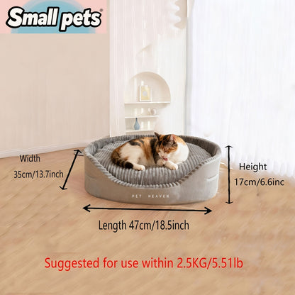 Large Dog Bed Thickened Washable - Bite Resistant Machine Washable Pet Bed for Large Dogs, All-Season Universal Design, Available in M to XXL Sizes, Durable Orthopedic Dog Mat