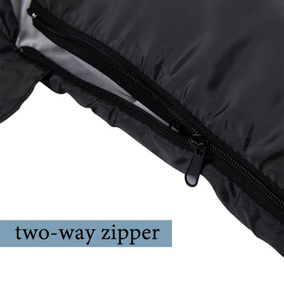 3-Season Camping Sleeping Bag with Pillow & Compression Sack – Lightweight Sleep System for Adults, Hiking Backpacking Outdoor Adventures Travel & Emergency Use, 4 Colors