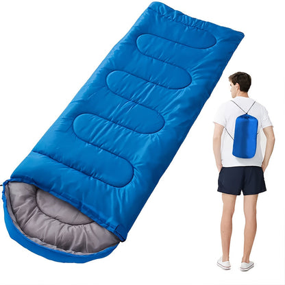 Sleeping Bag 4 Season Lightweight Cold Weather 0-19°F – Envelope Design Adjustable Hood for Camping Backpacking Hiking Mountaineering Winter Travel