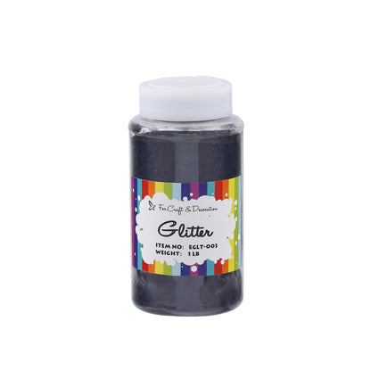 1lb Craft Glitter Powder in 19 Colors – Fine, Ultra Fine & Chunky Glitter with Shaker Top for Tumblers, Resin, Scrapbooking & DIY Crafts, Bulk Glitter for Kids & Adults