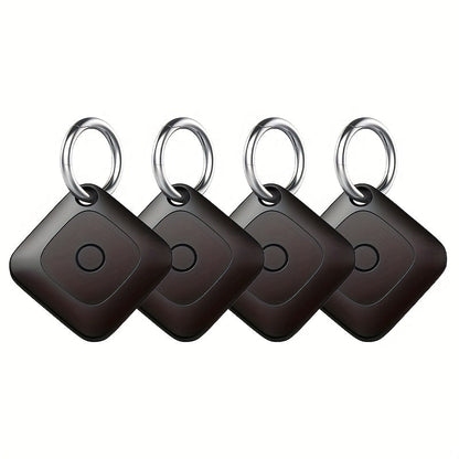 WeTag Smart Bluetooth Item Tracker 1.43" Mini GPS Finder for Keys Wallet Luggage Car Bags – High Decibel Alarm App Control – 1/2/4/8 Pack – Gift for Travelers
