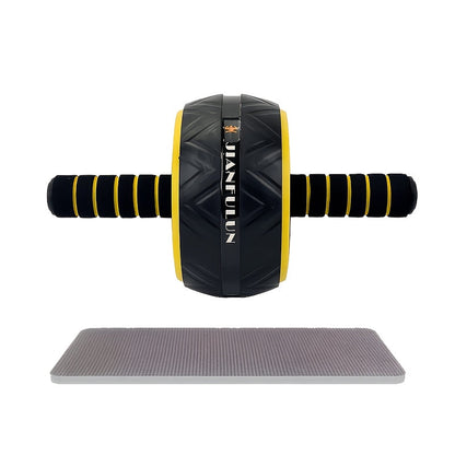 Ab Wheel Roller with Knee Pads – Core Strength Training, Balance & Ab Workout Crunch Machine for Home Gym, Muscle Toning for Arms & Abs, Stainless Steel & PP Options, Great Fitness Gift