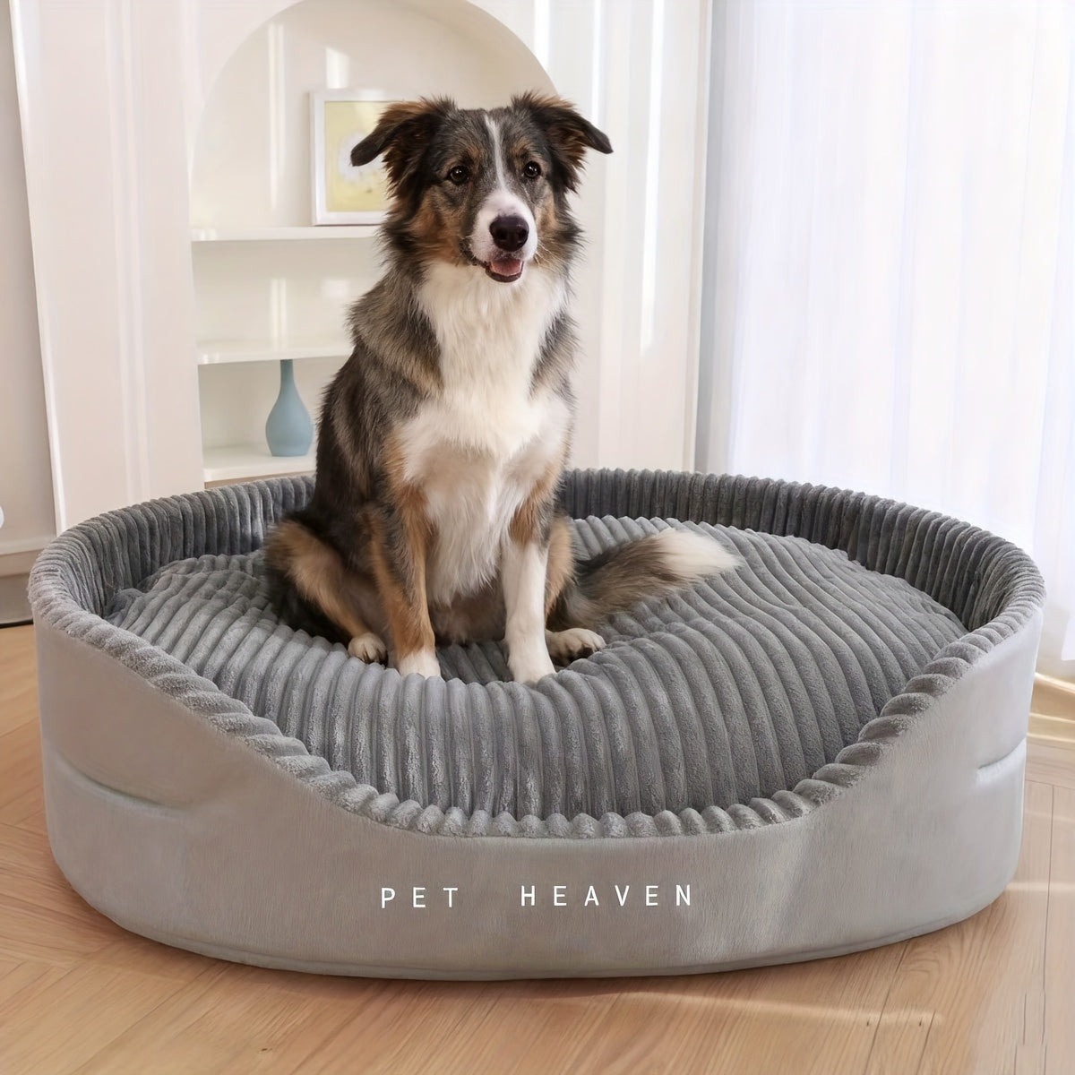 Large Dog Bed Thickened Washable - Bite Resistant Machine Washable Pet Bed for Large Dogs, All-Season Universal Design, Available in M to XXL Sizes, Durable Orthopedic Dog Mat