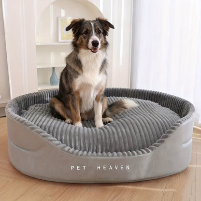 Large Dog Bed Thickened Washable - Bite Resistant Machine Washable Pet Bed for Large Dogs, All-Season Universal Design, Available in M to XXL Sizes, Durable Orthopedic Dog Mat