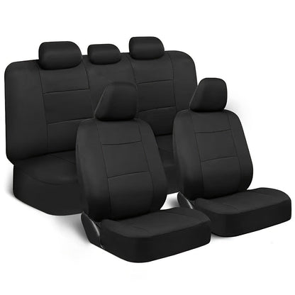 Universal 5-Seat Car Seat Covers Full Set – Breathable Wear-Resistant Fabric, All-Season Protection for Front & Rear Seats, Fits Most Car Models, Multiple Colors