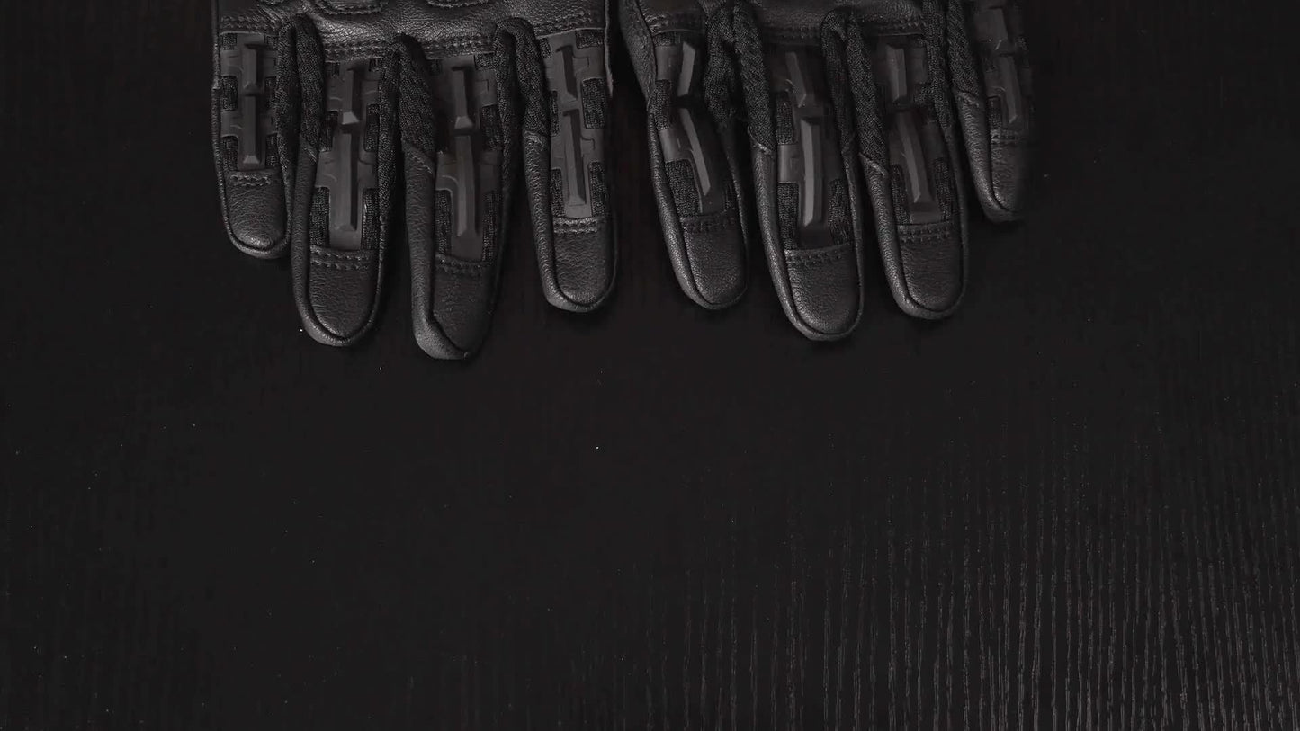 Tactical Full Finger Gloves with Touchscreen Compatibility Anti-Skid Wear-Resistant for Motorcycle Hiking Camping Hunting Shooting Cycling Outdoor Sports Men Women Black