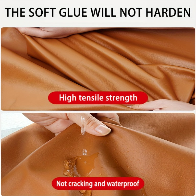 Heavy Duty Fabric Repair Glue Invisible Washable No-Sew Strong Adhesive for Car Seat Sofa Clothing Shoes Jacket - Professional Grade Instant Fix Multi-Purpose Fabric Glue Stick