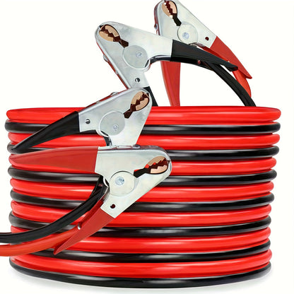 Heavy Duty Jumper Cables 2 Gauge 800A, Booster Jump Start Cables for Car SUV Truck, Professional Copper Clamps, Carrying Bag Included – Available in 10ft & 20ft – LIALEX