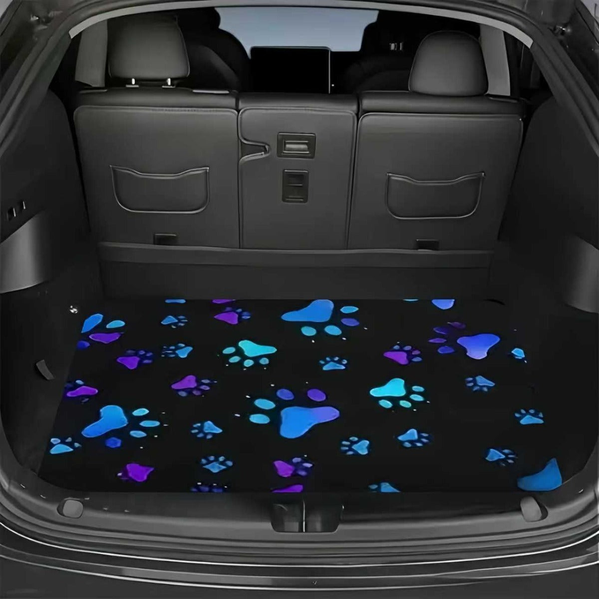 Car Trunk Mat Cargo Liner – Non-Slip Waterproof Floor Mat with Unique Patterns, Durable Vehicle Interior Protector from Dirt, Spills & Scratches, Universal Fit