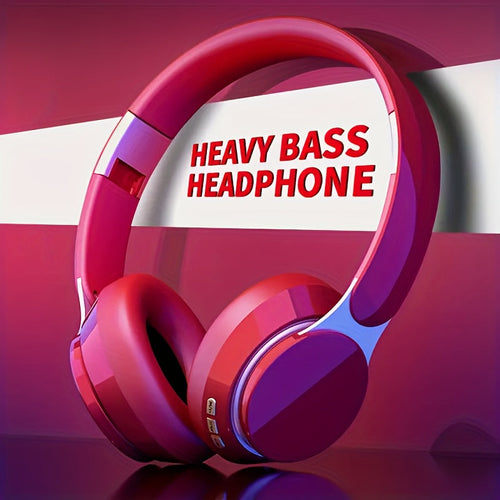 Wireless Over-Ear Headphones Foldable Bluetooth Headset with Mic, FM Radio, TF Card, 3.5mm AUX Cable, Soft Earpads, Noise Cancelling for Travel Home Office PC Phone – Green White Blue Red