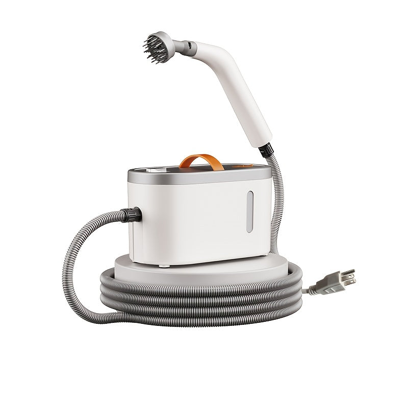 Handheld Steam Cleaner 4.4Bar High-Power Fast Heating 6 Multifunctional Heads 47oz Large Tank Dual Safety for Kitchen Sofa Floor Bathroom Car Refrigerator Air Conditioner